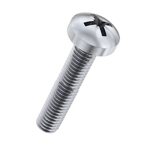 STAINLESS STEEL MACHINE SCREW M4 X 30MM (METS.430)